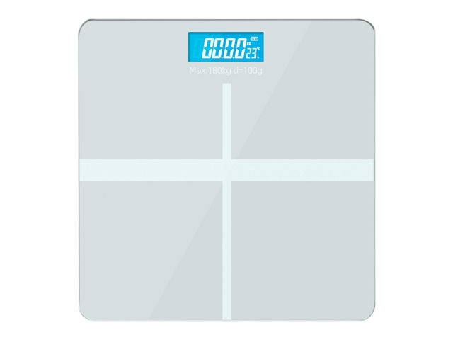 Economic bathroom scale (Display room temperature & can add USB recharging function, can add USB recharging function).