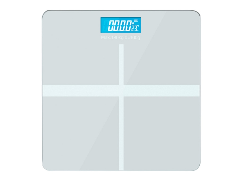 Economic bathroom scale (Display room temperature & can add USB recharging function, can add USB recharging function).